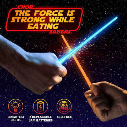 Lightsaber Chopsticks Light up Chopsticks Light up Mini Lightsaber Fun Chop Cool Chopsticks Light Saber Chopsticks