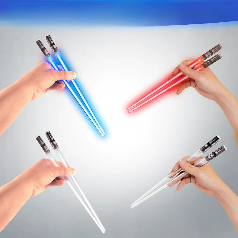 Lightsaber Chopsticks Light up Chopsticks Light up Mini Lightsaber Fun Chop Cool Chopsticks Light Saber Chopsticks
